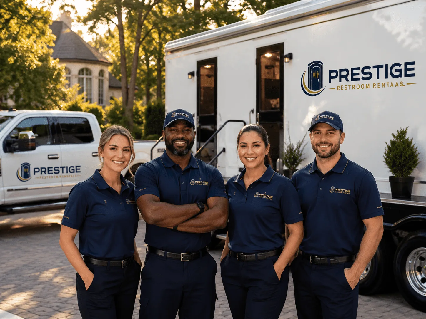 Trusted Luxury Portable Restrooms company in Clint, TX